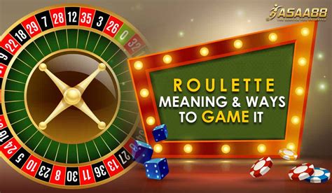 roulette meaning